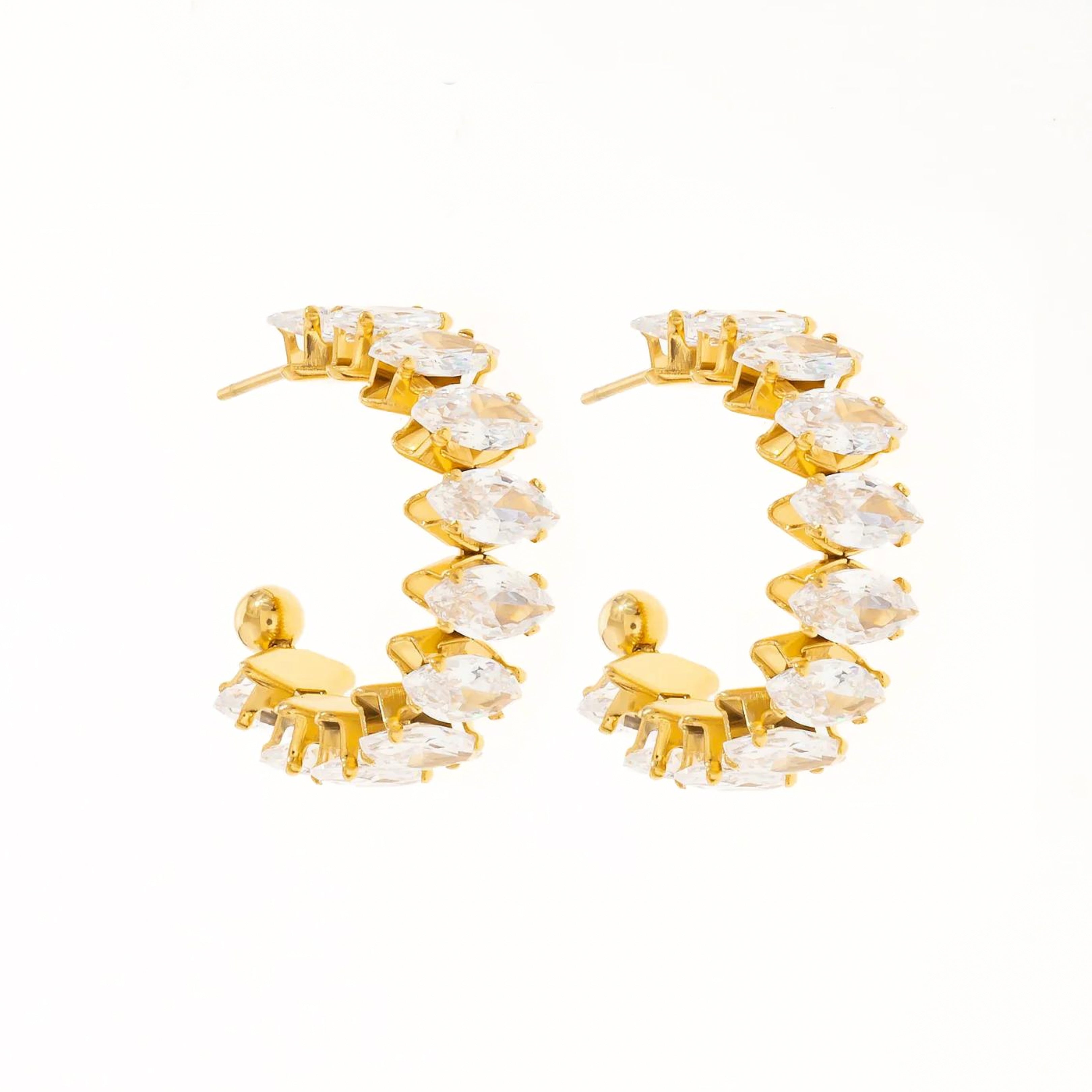 Pendientes brillo a todo