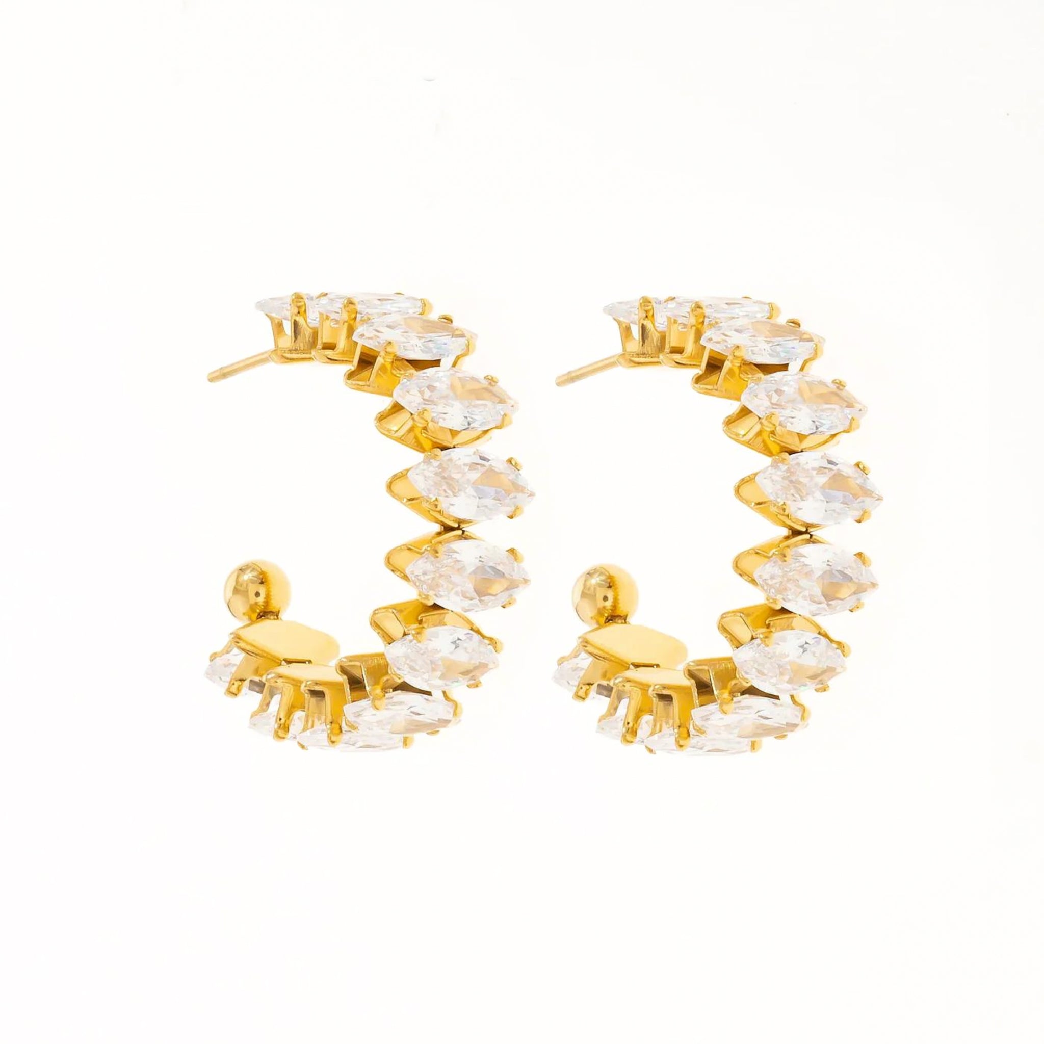 Pendientes brillo a todo