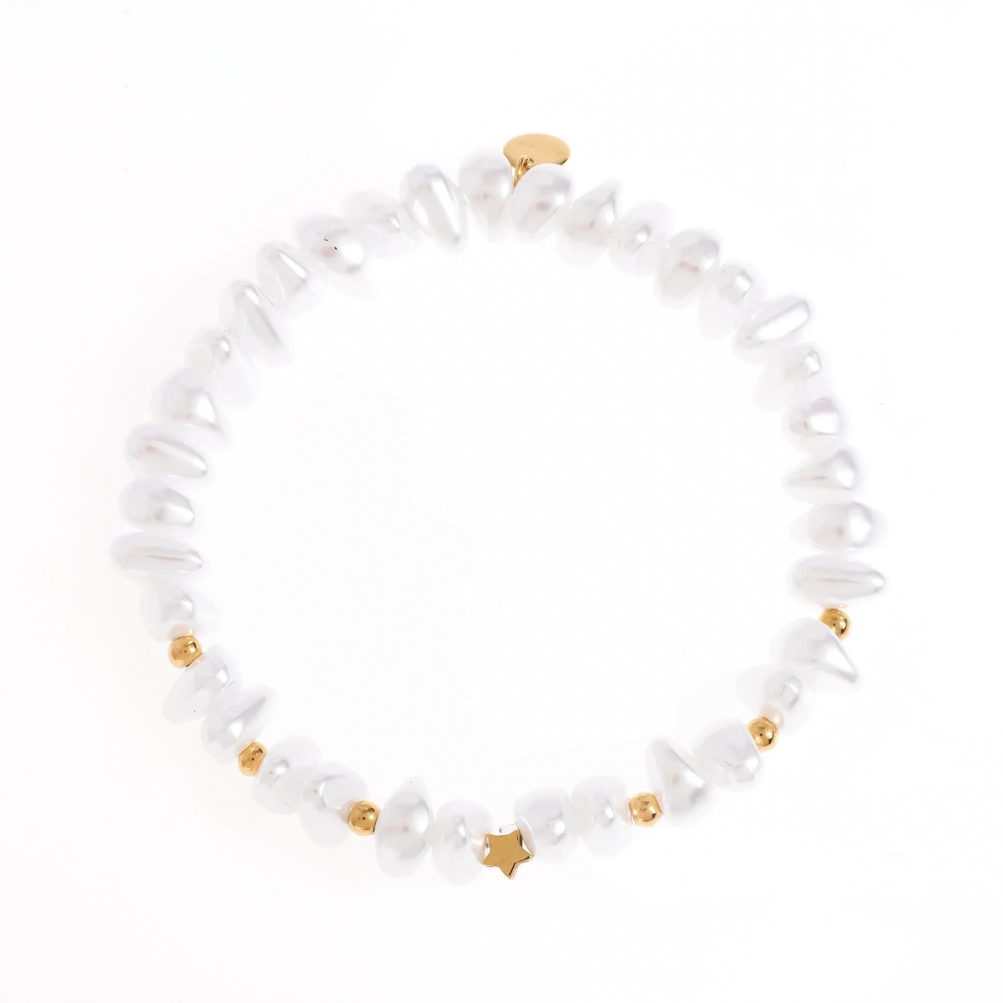 Pulsera perla marina