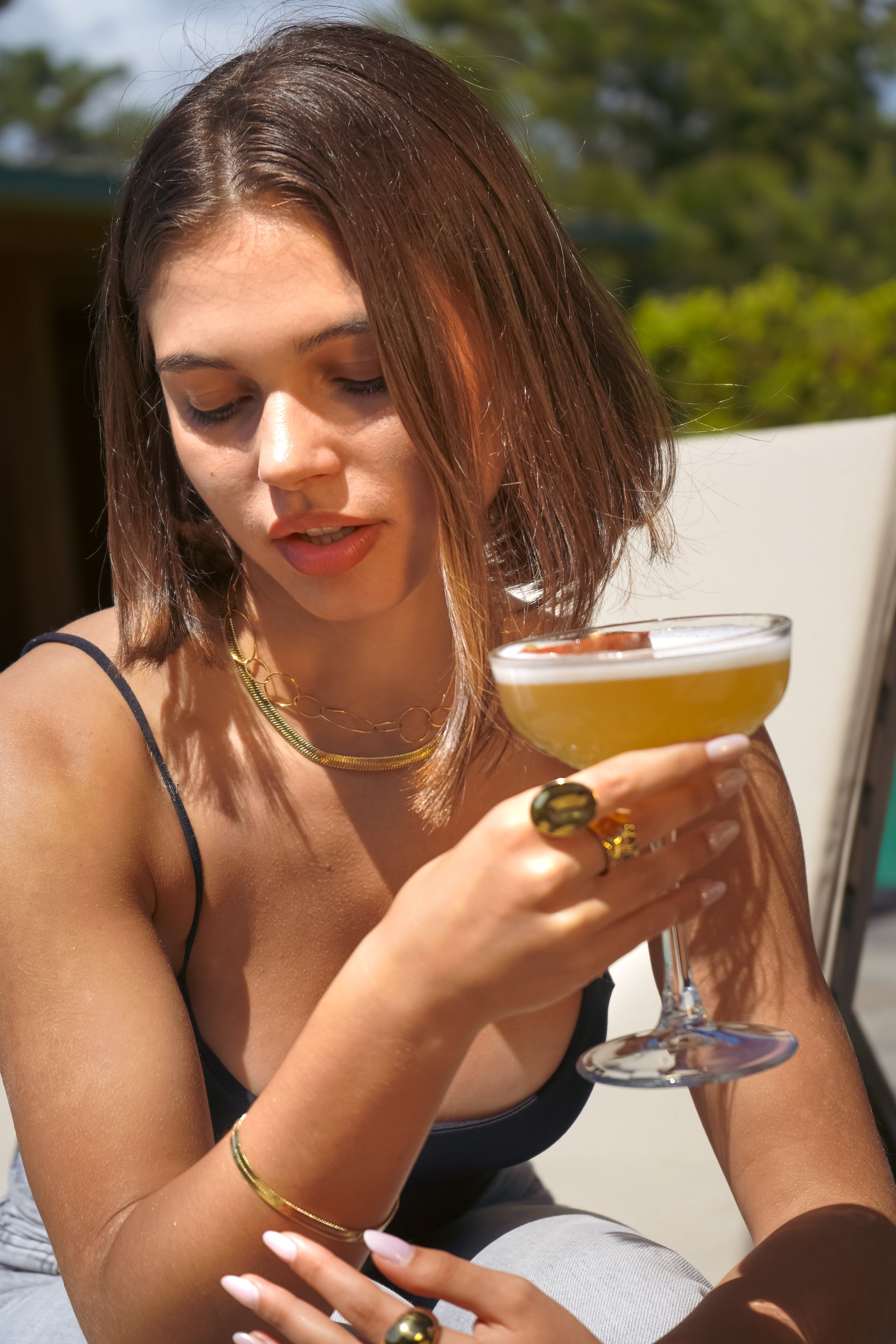 Anillo risa compartida