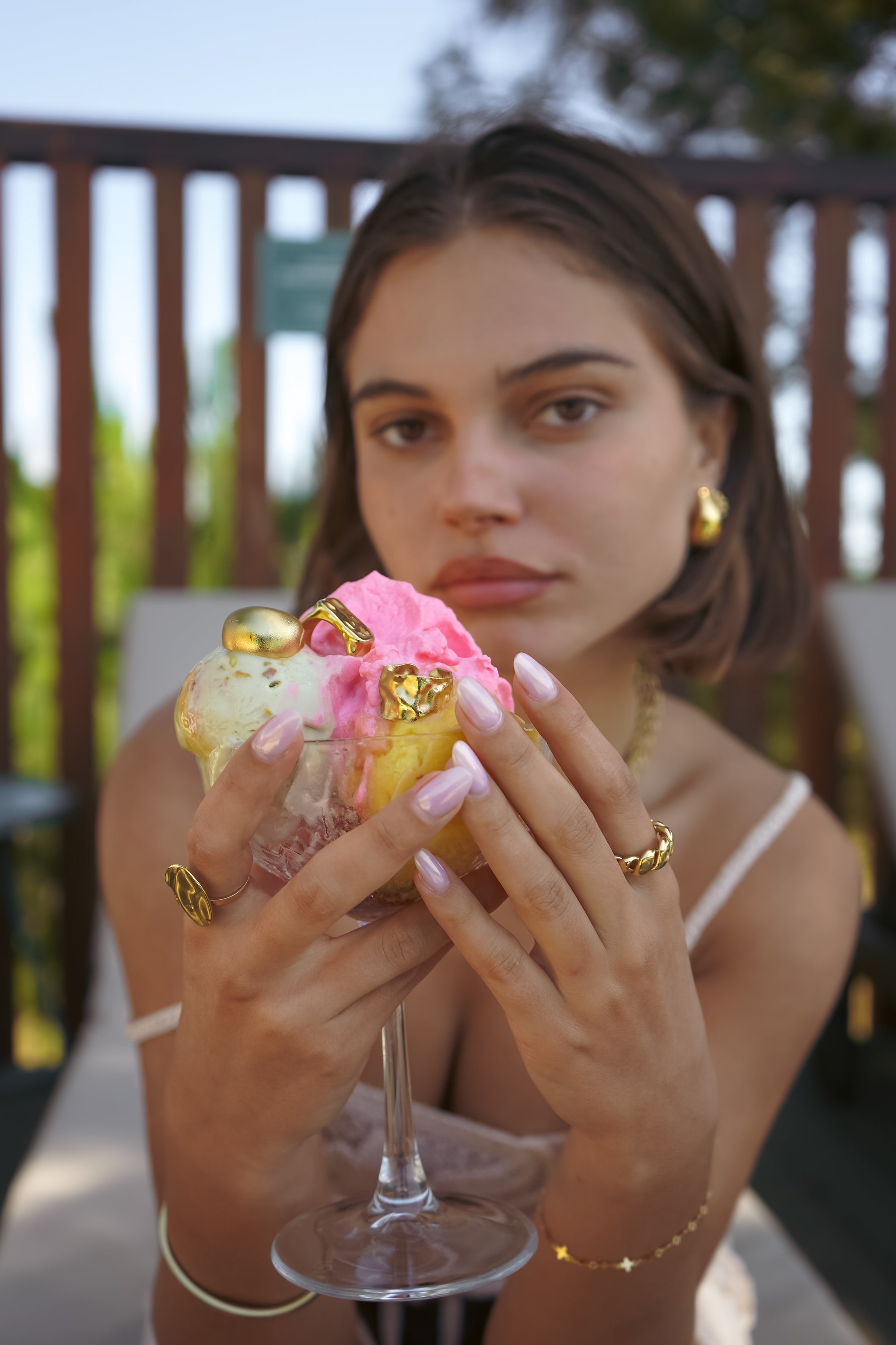 Anillo Breack con amigas