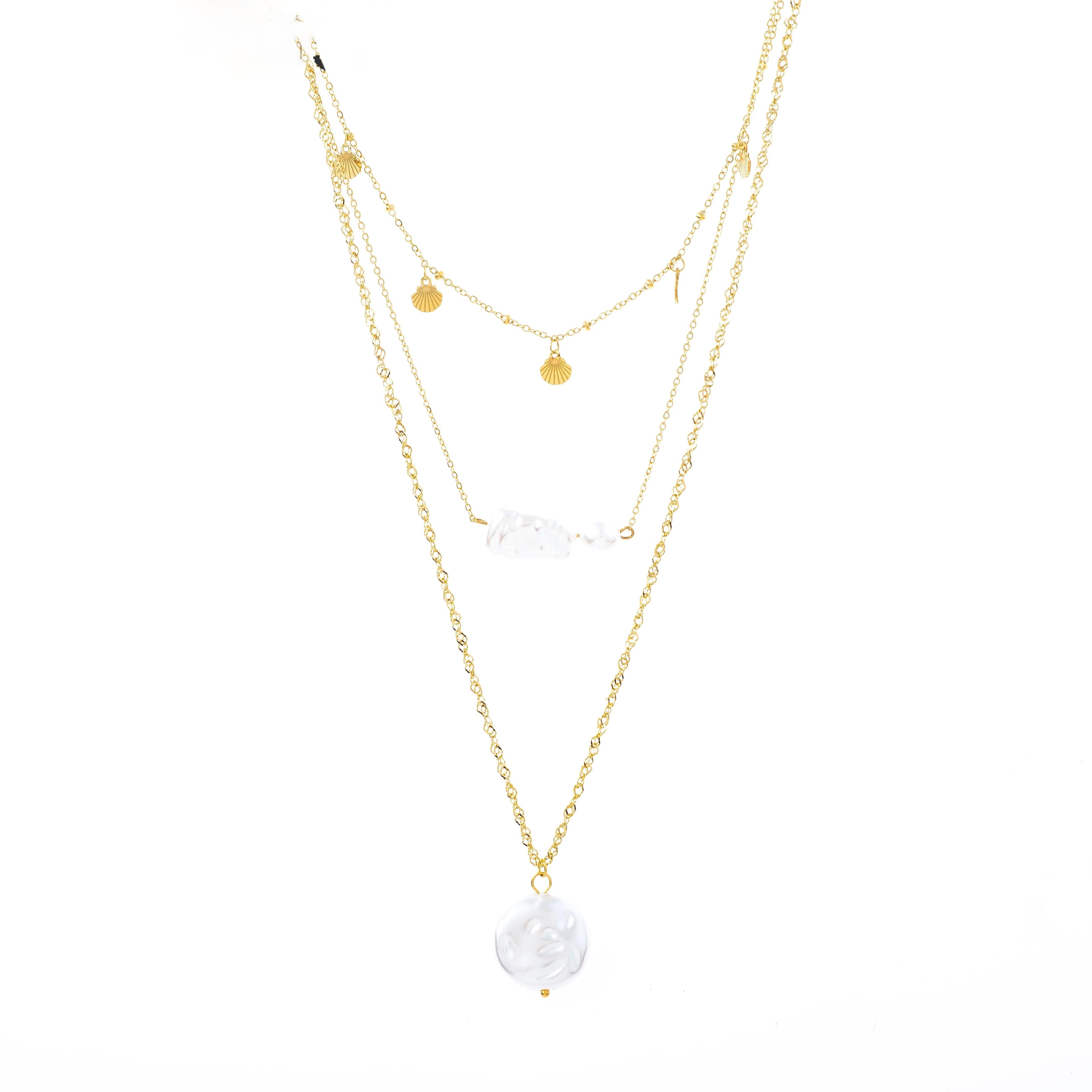 Collar llamada en cadena